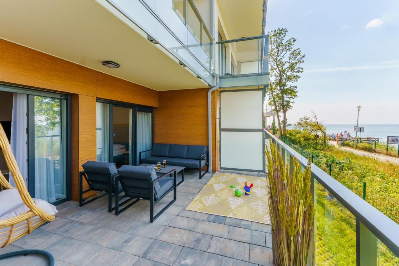 Ustronie Apartments Z Widokiem Na Morze 20 M Do Plazy Ustronie Morskie Bagian luar foto