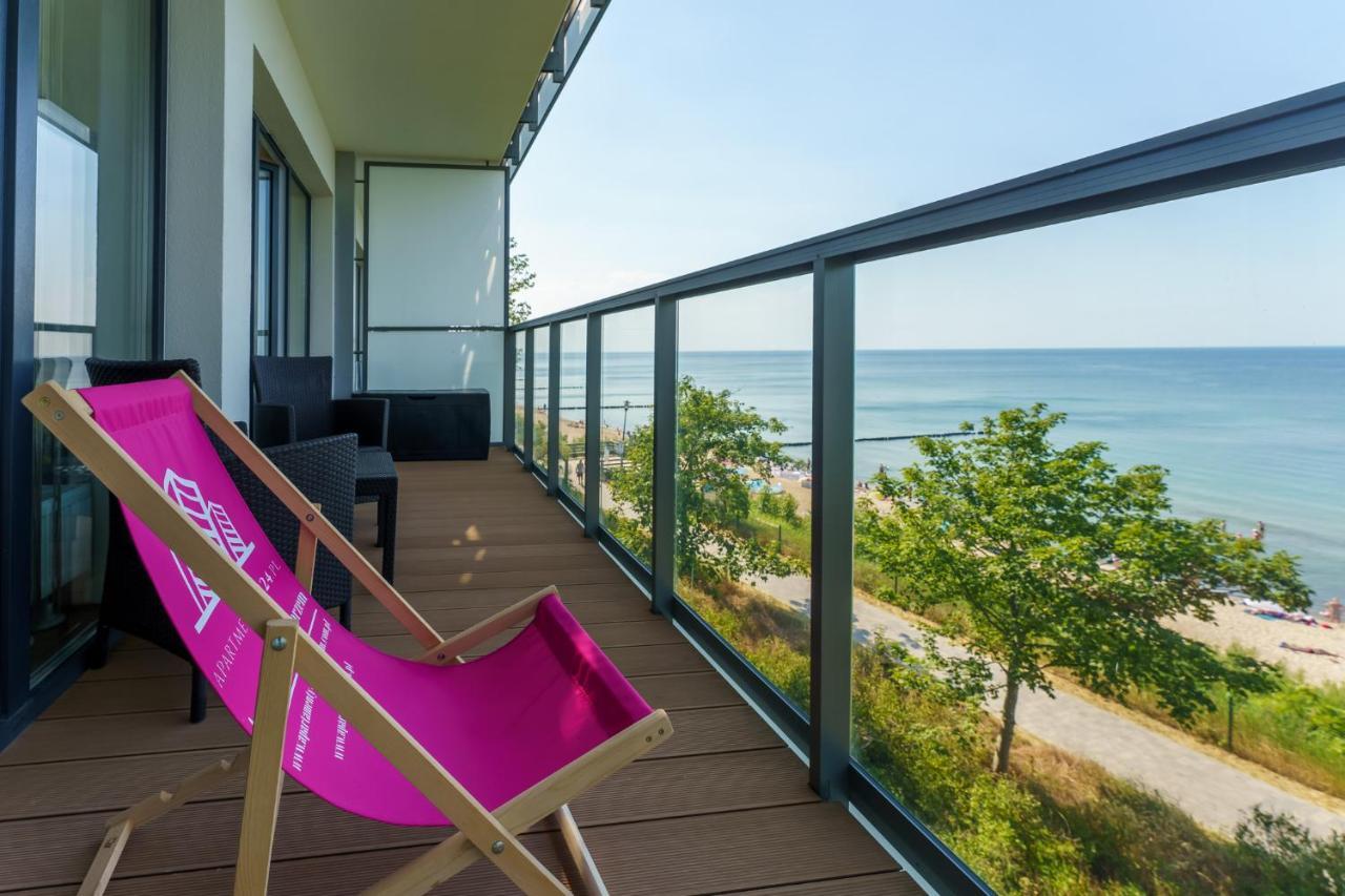 Ustronie Apartments Z Widokiem Na Morze 20 M Do Plazy Ustronie Morskie Bagian luar foto