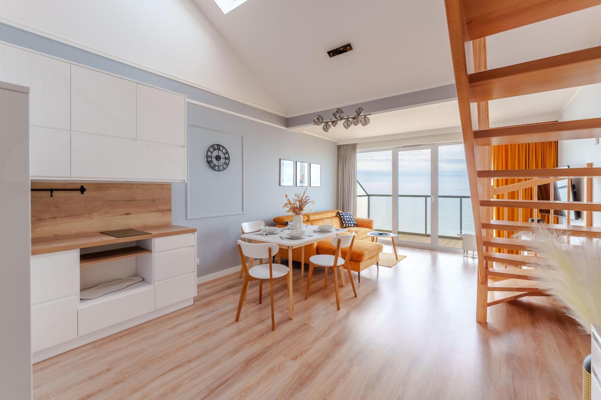 Ustronie Apartments Z Widokiem Na Morze 20 M Do Plazy Ustronie Morskie Bagian luar foto