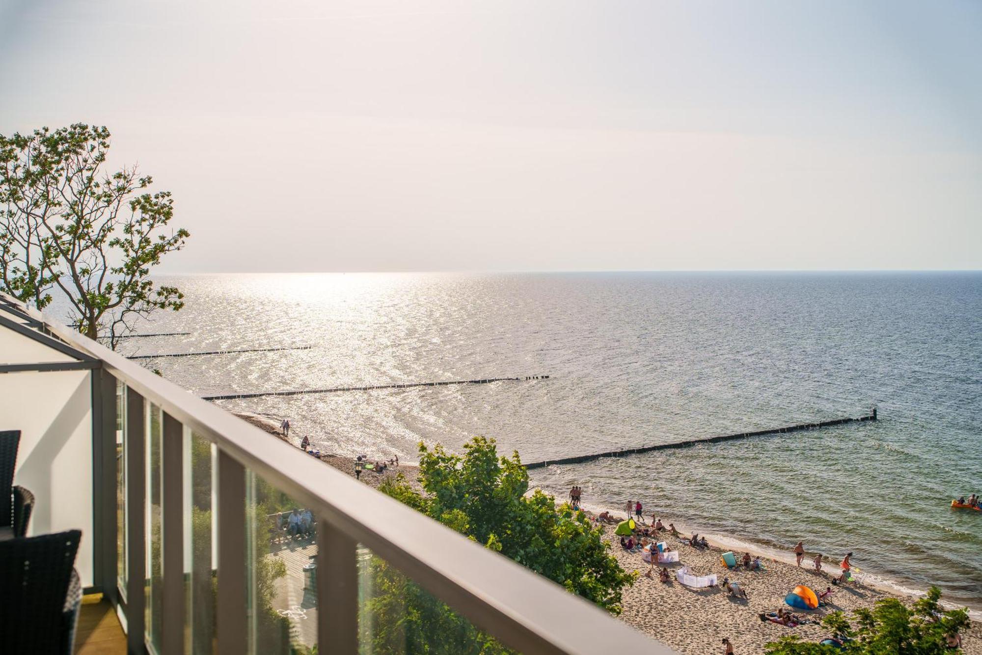 Ustronie Apartments Z Widokiem Na Morze 20 M Do Plazy Ustronie Morskie Bagian luar foto
