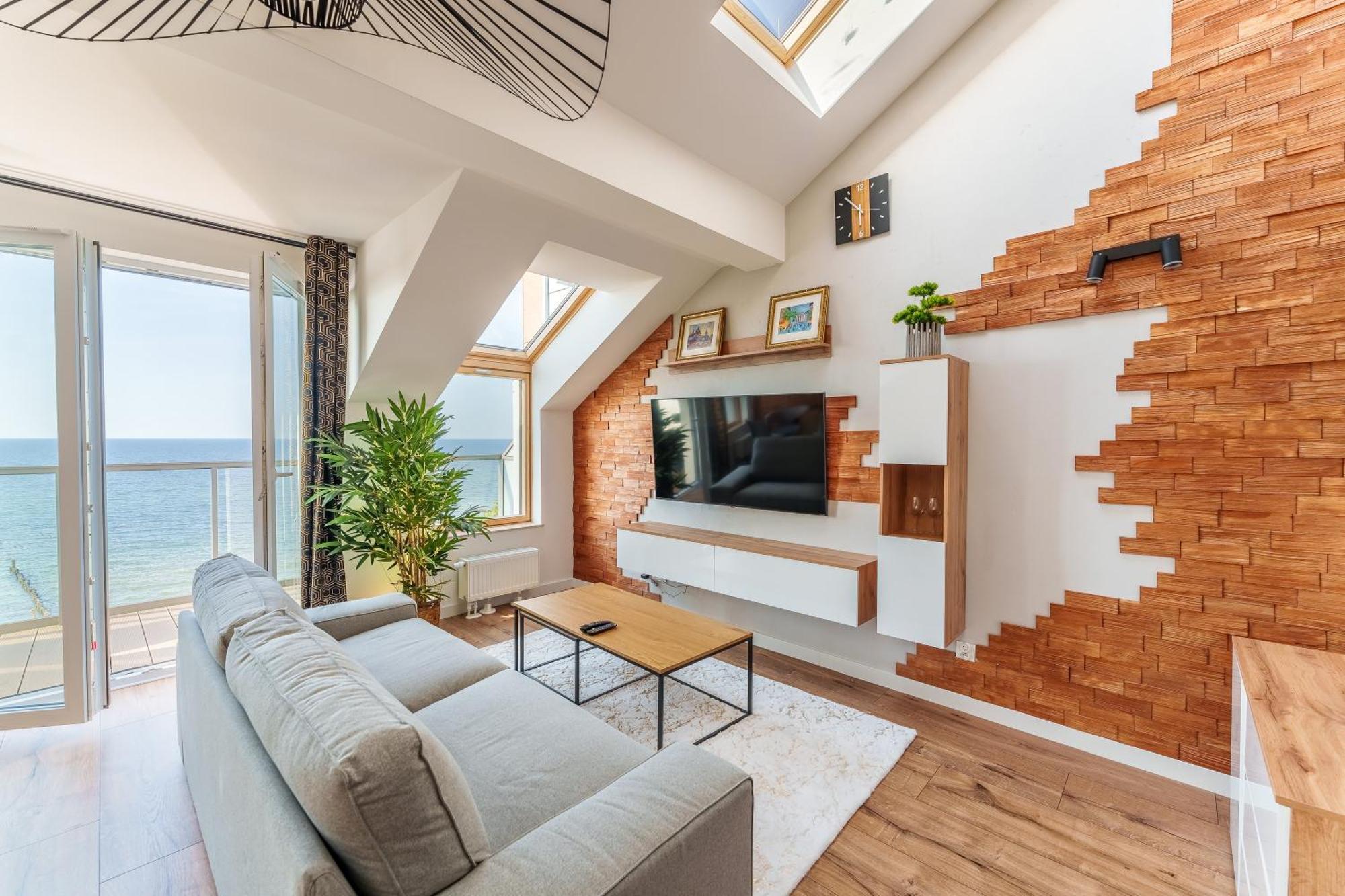 Ustronie Apartments Z Widokiem Na Morze 20 M Do Plazy Ustronie Morskie Bagian luar foto